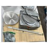 Inland Lapidary Machine with Accessories and Extra Wheels