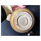 Handcrafted Signed Wood Bowl Trio, Bamboo Cutting Board, and Wine Stopper Set