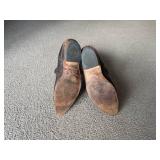 SSS. Size 12W Code West All Leather Cowboy Boots w/ Tips