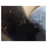 SSS. Size 12W Code West All Leather Cowboy Boots w/ Tips