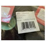 SSS. 5x Black Muk Luk Socks-L/XL