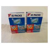 SSS. 2x 10pk Oreo/Chip Ahoy & Nutter Butter Snack Packs