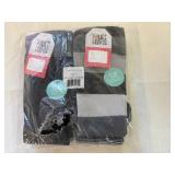 SSS. 5x Black Muk Luk Socks-L/XL