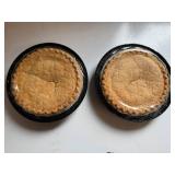 EE. 2x 8" Jessie Lord Bakery Cherry Pies