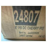 EE. 2x 8" Jessie Lord Bakery Cherry Pies