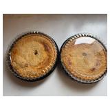 EE. 2x 8" Jessie Lord Bakery Blueberry Pies