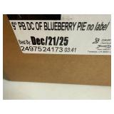EE. 2x 8" Jessie Lord Bakery Blueberry Pies