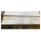 Costway Twin Size Montessori Floor Bed with Bookcase (Missing Hardware)