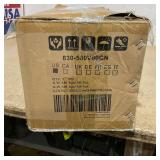 HOMCOM 2.5 Ft/30" 2 Pack Outdoor Entryway Pre-Lit Artificial Christmas Tree Cordless with 70 Branches, Warm White LED lights, Red Berries, Pine Cones, Balls, Green