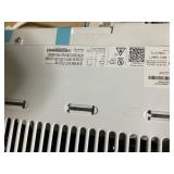 GE 12,000 BTU 115-Volt Smart Window Air Conditioner for 550 sq. ft. in White with Wi-Fi and Remote (Used, Missing Front Cover)