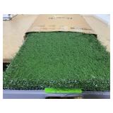 PawHut 2 Pack Artificial Dog Grass Pad with Tray for Potty Training Dogs, 26" x 16" (Minor Transit Damage, See Photos)