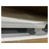 Outsunny 34" Raised Garden Bed, Elevated Wooden Planter Box with Holes for Vegetables, Herb, Flowers for Backyard, Dark Gray