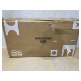 Costway Set of 2 29 inches Swivel Bar Height Stool Wood Dining Chair Barstool Black