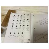 Qaba Kids Desk and Chair Set with Storage Shelves, Drawer for 3-10 Years, White