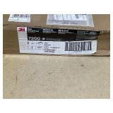 3M Black Stripper Pad 7200, 380 mm x 82 mm, 15 in, Set Of 5