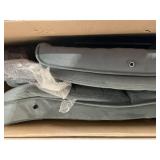 Vinsetto High-Back Office Chair Computer Desk Chair with Footrest Reclining Function and Adjustable Height Gray (Missing Hardware)