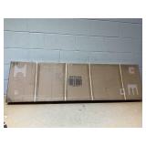 Costway 7.2Ft Garden Arch Steel Arbor Wedding Garden Decoration