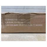 Costway Weighted Offset Umbrella Base with Cross Bracket and Cut-out Handles