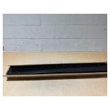 Mail Boss 7134 4 Box Spreader Bar, Black Cluster Mailbox Beam