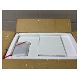 Costway Storage Cabinet With Doors White