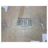 Costway Set of 3 Dining Chairs Mid-Century Modern Shell -White