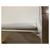 Vissani 6.9 cu. ft. Manual Defrost Chest Freezer with LED Light Type in White (Transit Damage, See Photos)