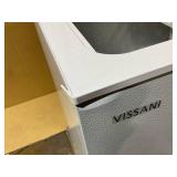Vissani 7.0 cu. ft. Manual Defrost Chest Freezer with LED Light in White, Garage Ready (Minor Transit Damage, See Photos)