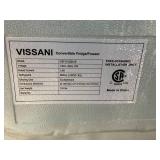 Vissani 24 in. 11 cu. ft. Convertible Auto Defrost Garage Ready Upright Freezer/Refrigerator in Stainless Steel (Minor Trasnit Damage. One Container Slightly Cracked)