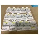 LOT OF 15 North Key Pack Silver Metallic: Flexible Design PVC Computer Keyboard