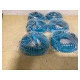 LOT OF 6 Silicone Microwave Chip Makers