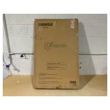 Vinsetto A Frame Sandwich Board Signs Outdoor 22" x 28" Sidewalk Sign with Weighted Tank & Weatherproof Design, White