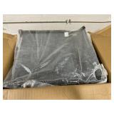 Outsunny Outdoor Gliding Chairs Set Durable Compact for Patio, Bistro Tea Time, Perfect for Couples & Families, Gray (Missing 1 Armrest)