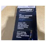 Hart 17.5" Hedge Trimmer Attachment (For Attachment Capable Trimmer)