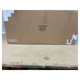 Costway Wooden Dining Chairs Set Of 2 With Linen Fabric Upholstered And Rubber Wood Frame-Brown