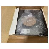 Selkirk Metalbestos 6T-PCPAJ Adjustable Pitched Ceiling Plate, 6 Inch, Matte Black