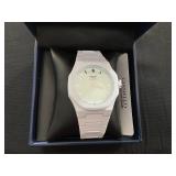 Gianello Metropolitan 40 Polycarbon Link Watch (Has Minor Dusty Marks, Maybe Needs Battery)