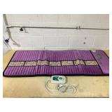 PHYMAT Far Infrared Amethyst Heating Pad -Natural Crystal Heat Mat - Amethyst Infrared Heating Mat with Auto Shut Off - Overheat Protection,Smart Control