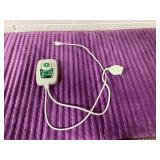 PHYMAT Far Infrared Amethyst Heating Pad (67"x27")- 5 Color Gemstone Crystal Heating Pad - Infrared Mat Full Body- Bio Amethyst Mat with Auto Shut Off - Overheat Protection,Smart Control