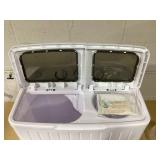 Costway 20 lbs Portable Washing Machine with Built-in Gravity Drain