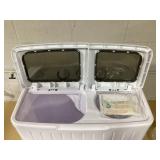 Costway 20 lbs Portable Washing Machine with Built-in Gravity Drain