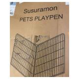 Susuramon Pets Playpen - 16-panel, 28 in W x 48 in H