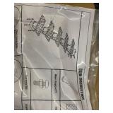 Five-Step Pedal Support Assembly with Main Support - Black Metal Hardware Kit