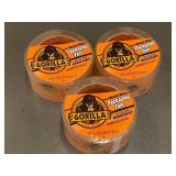 Set of 3 Gorilla Heavy Duty Packaging Tape Rolls
