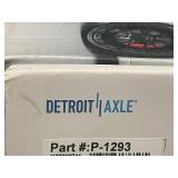 Detroit Axle Premium Brake Pads - Carbon-Fiber Ceramic P-1293 & P-1212