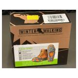 Winter Walking Easy Spike Ice Cleats for Traction Size Large