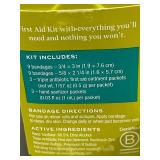 Lot of 4 Welly First Aid Quick Fix Kits 24 Count Each