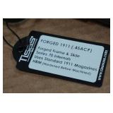 NEW Tisas 1911 Carry .45 ACP Semi-Auto Pistol - 2 Magazines