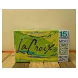 (2) LA CROIX LIME SPARKLING WATER 15PK