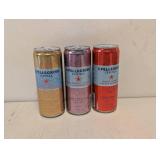 NEW S. PELLEGRINO ESSENZA FLAVORED MINERAL WATER VARIETY PACK 24CT