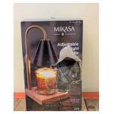 MIKASA HOME ACCENTS ADJUSTABLE HEIGHT CANDLE WARMER (BLACK)